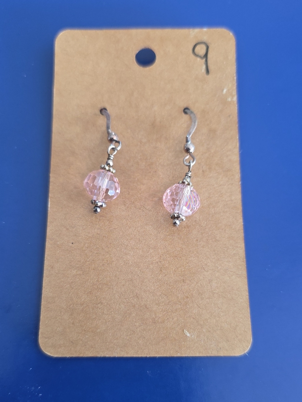 Delicate Pink  Swarovski Crystal Drop Earrings - Women Jewelry